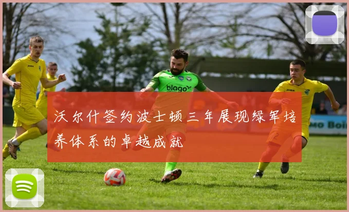 沃尔什签约波士顿三年展现绿军培养体系的卓越成就